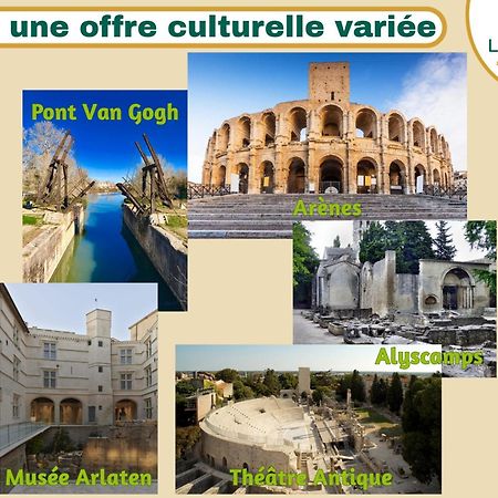 Divonne - Loft Cosy Avec Jardin Partage Arles Exterior foto