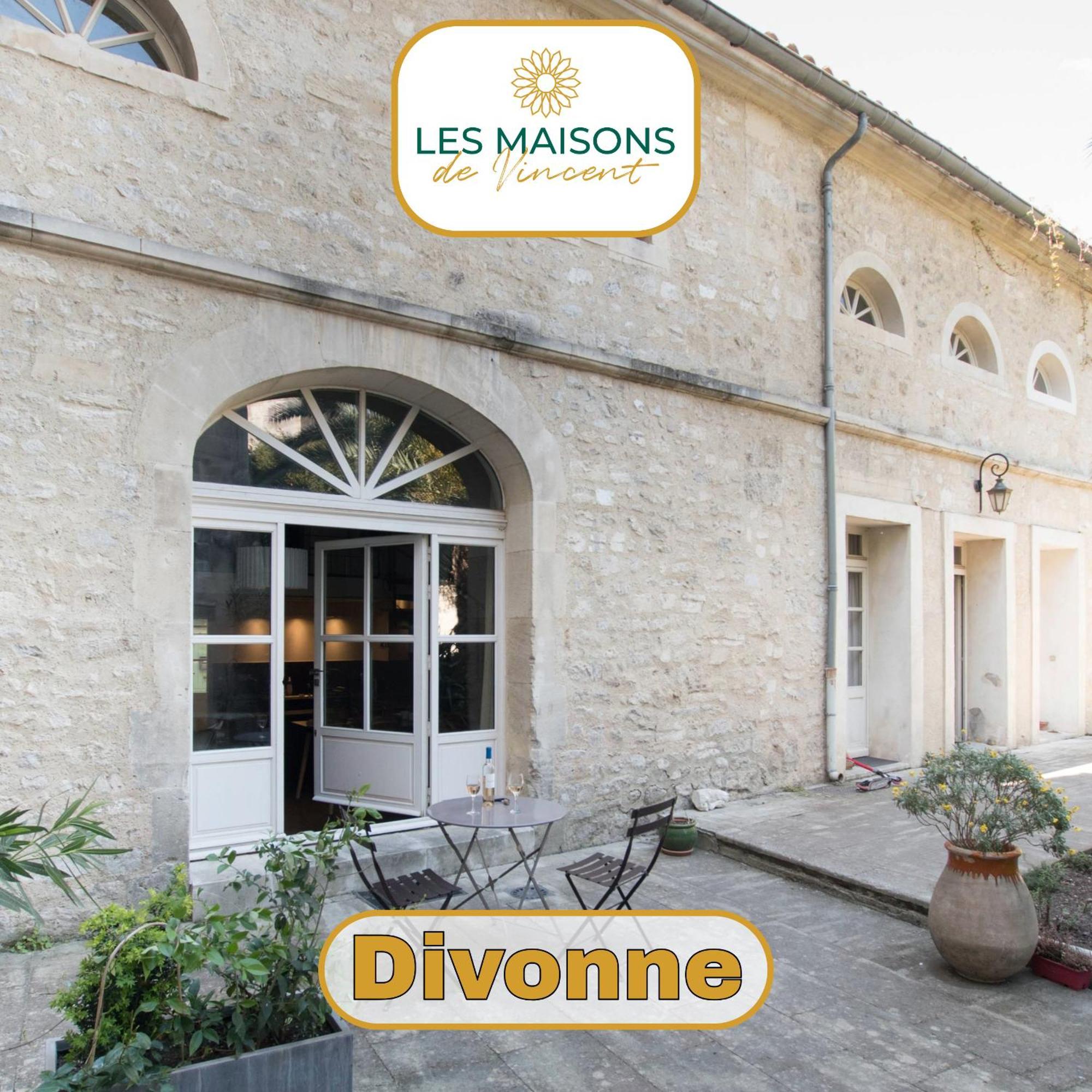 Divonne - Loft Cosy Avec Jardin Partage Arles Exterior foto